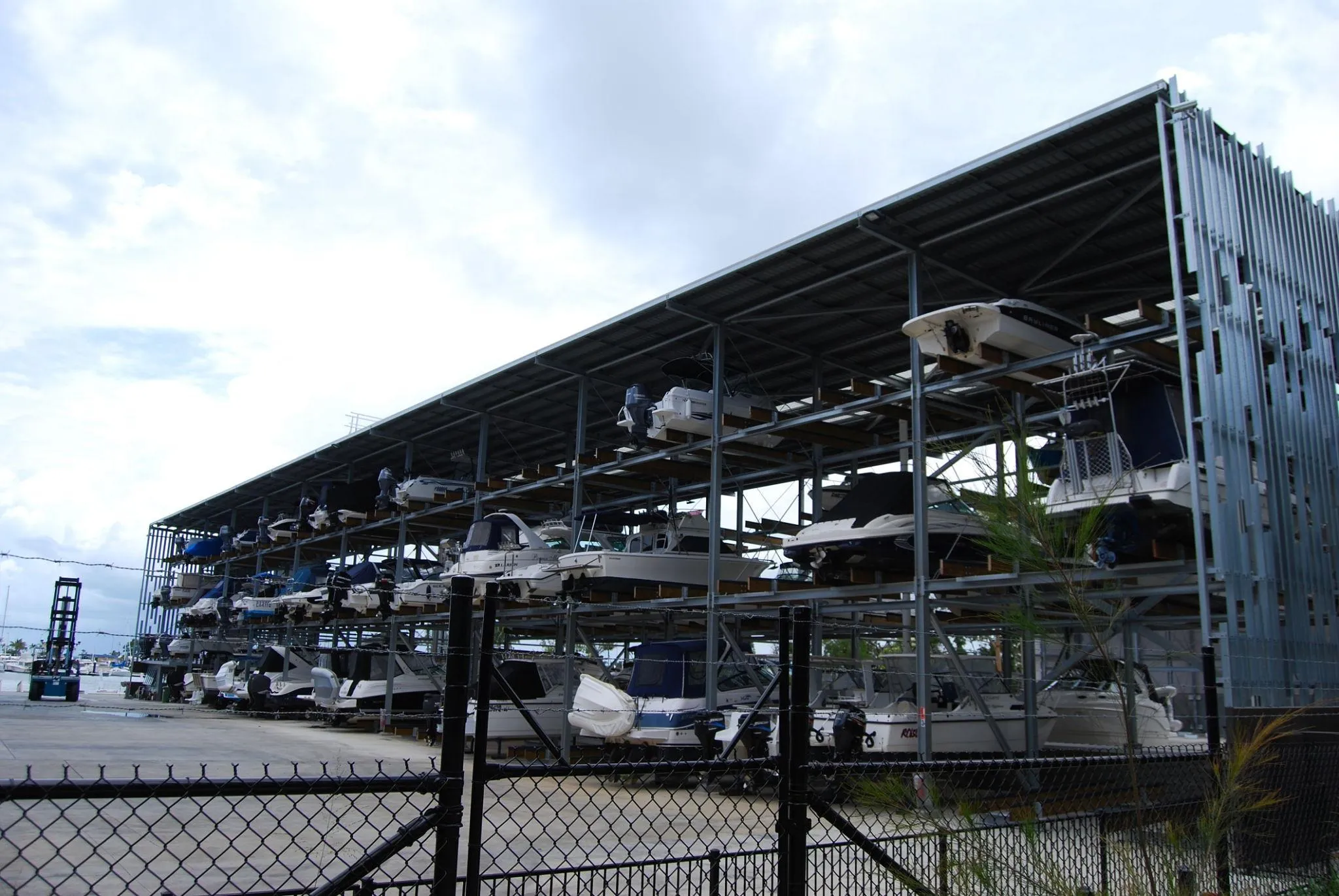 Convenient access to local waterways from secure boat storage facility
