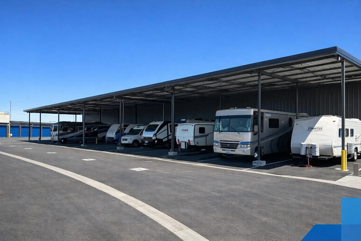 Reliable RV storage near Bonita Springs with secure covered parking